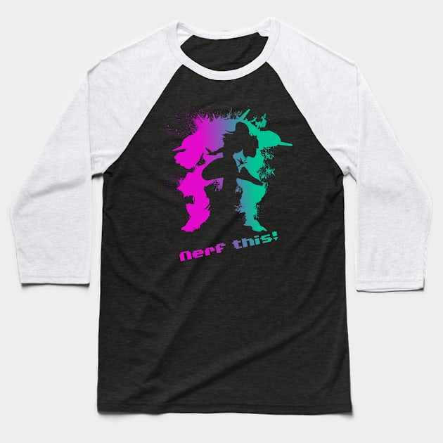 Nerf this! Baseball T-Shirt by Subumano